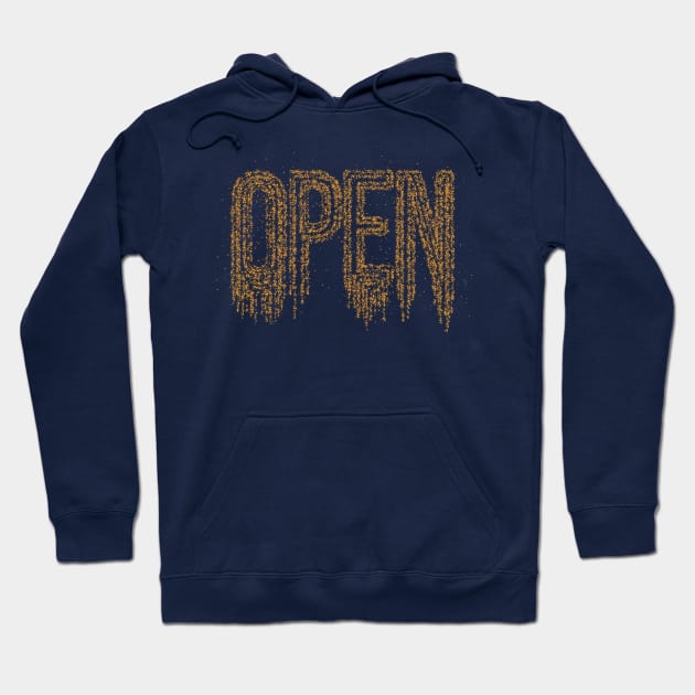 Open Typography Hoodie by Mako Design 